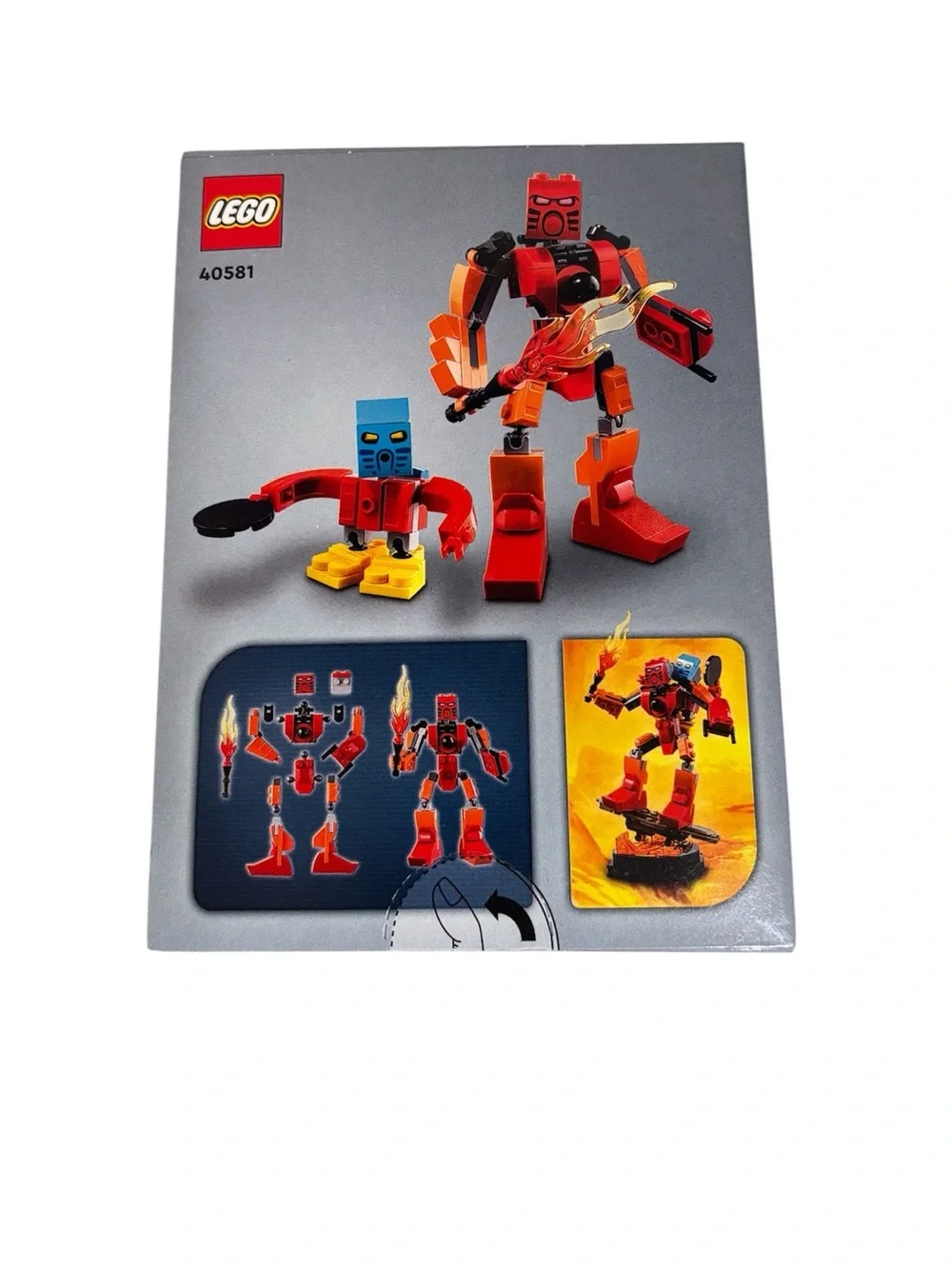 Lego Bionicle Tahu and Takua Set (#40581)